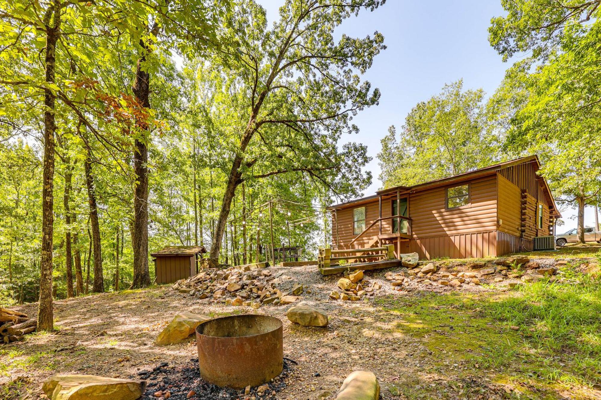 Arkansas Log Cabin Rental Near Lake Greeson! Mount Moriah Exteriér fotografie
