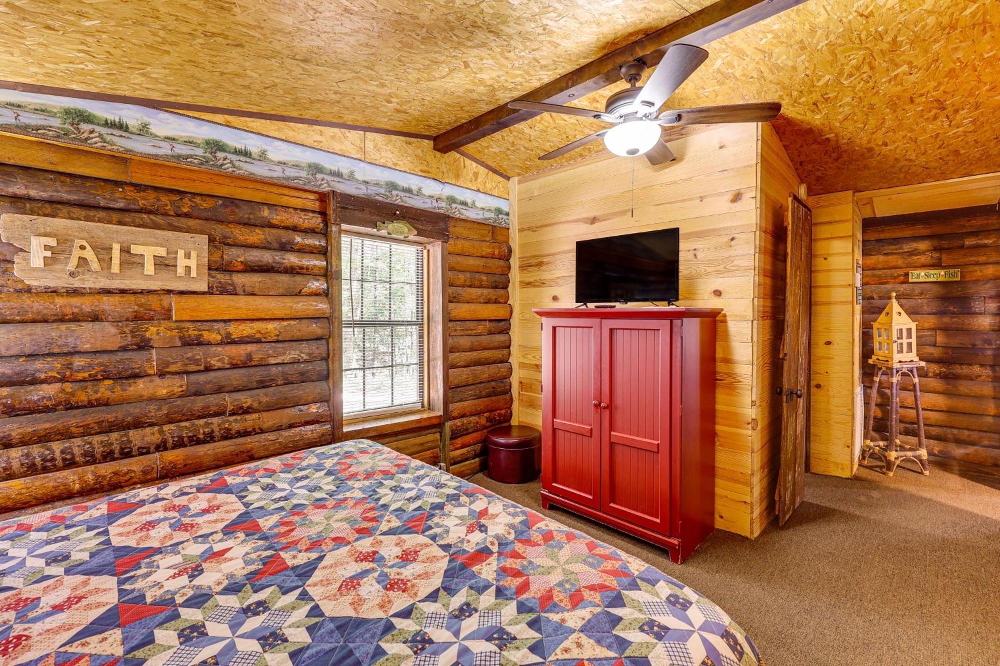 Arkansas Log Cabin Rental Near Lake Greeson! Mount Moriah Exteriér fotografie