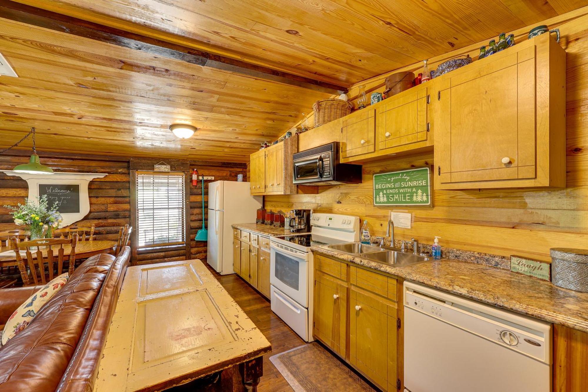 Arkansas Log Cabin Rental Near Lake Greeson! Mount Moriah Exteriér fotografie
