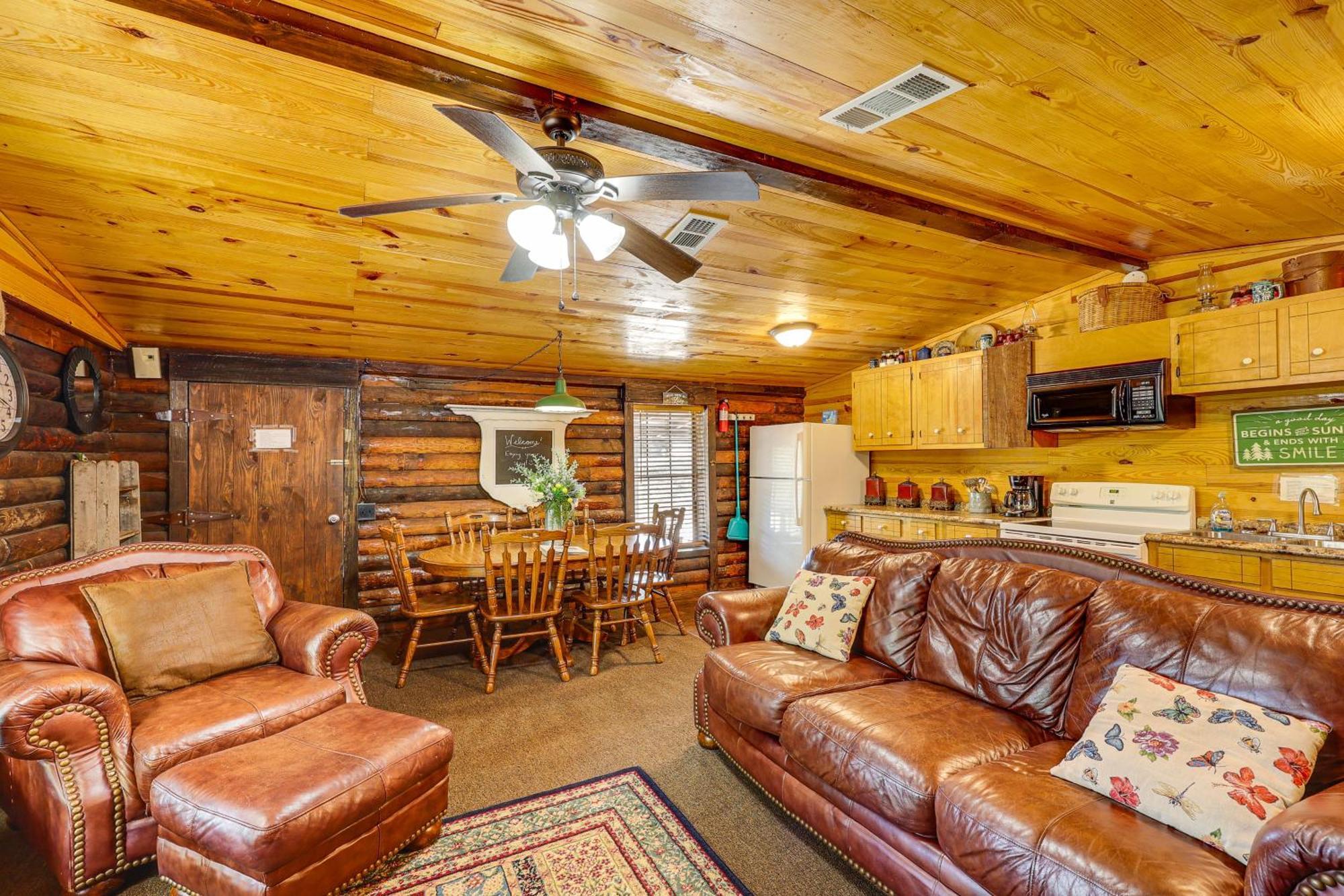 Arkansas Log Cabin Rental Near Lake Greeson! Mount Moriah Exteriér fotografie
