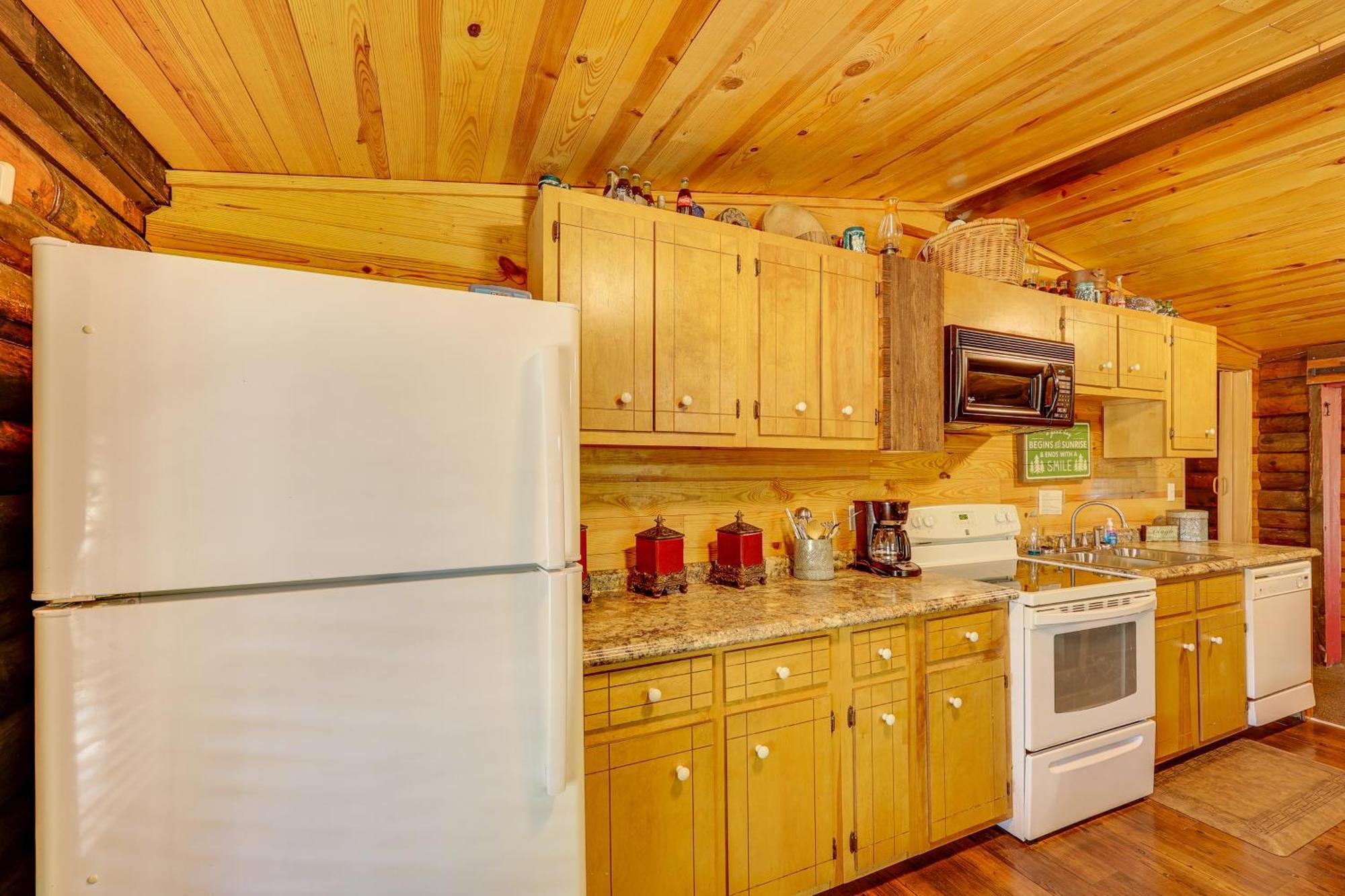Arkansas Log Cabin Rental Near Lake Greeson! Mount Moriah Exteriér fotografie