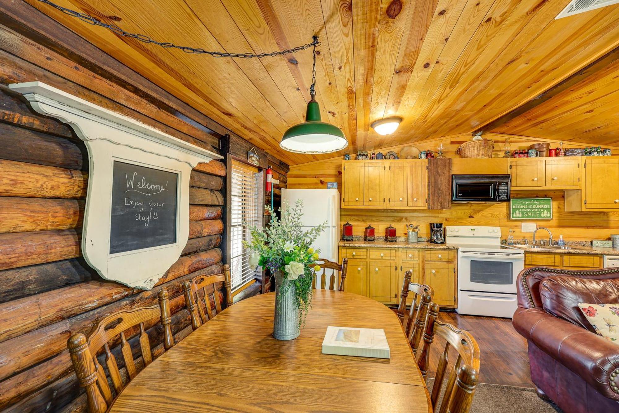 Arkansas Log Cabin Rental Near Lake Greeson! Mount Moriah Exteriér fotografie