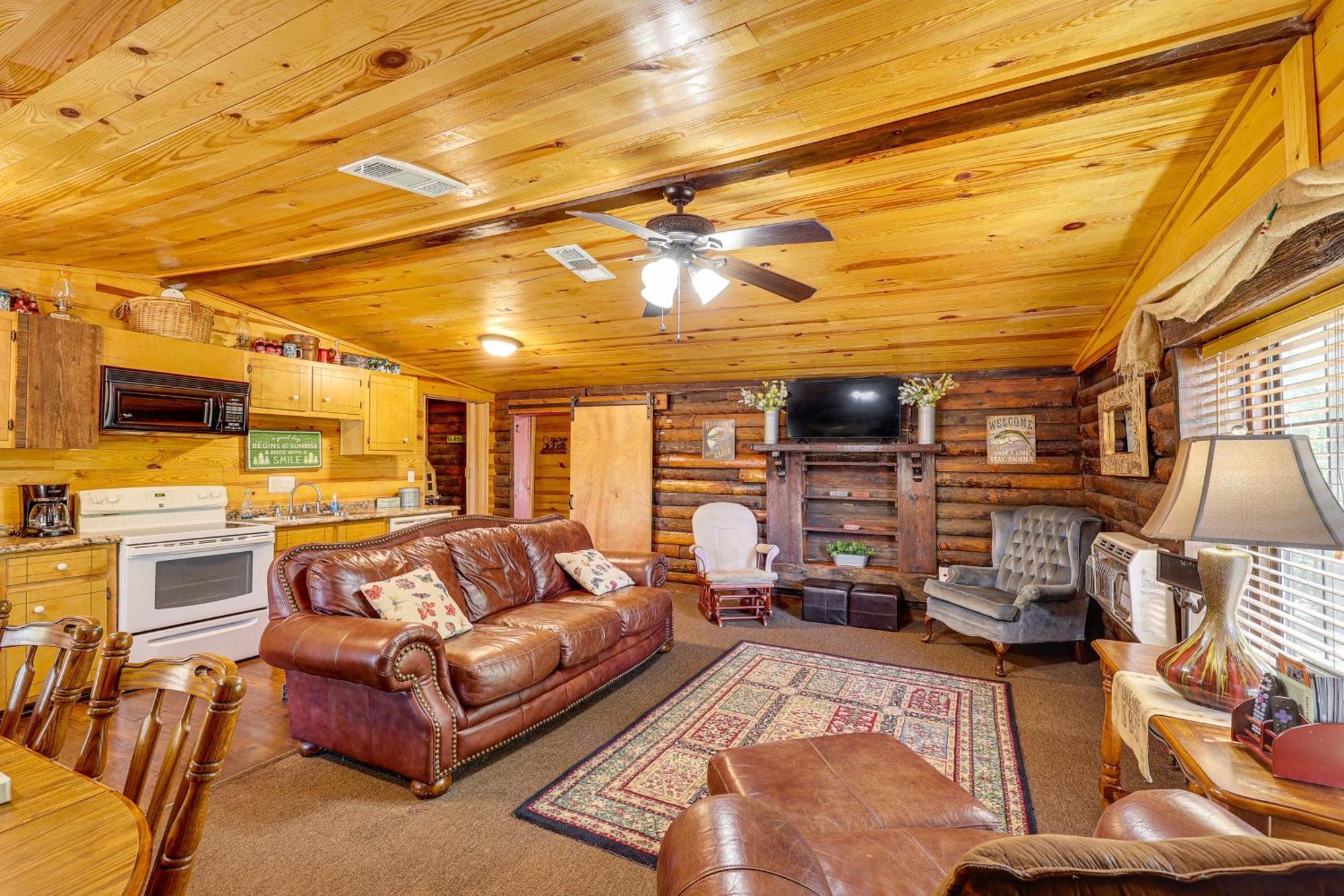 Arkansas Log Cabin Rental Near Lake Greeson! Mount Moriah Exteriér fotografie