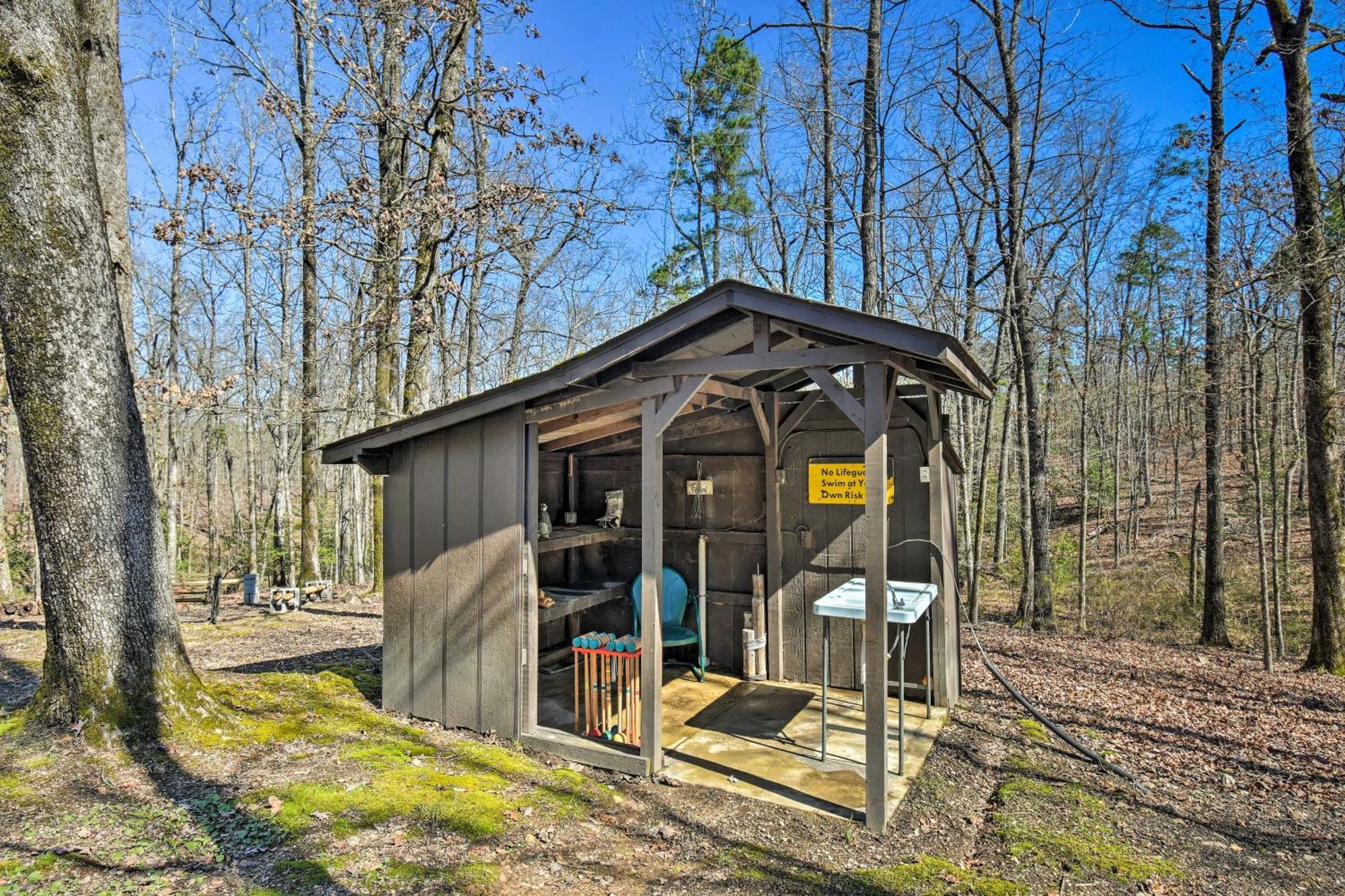 Arkansas Log Cabin Rental Near Lake Greeson! Mount Moriah Exteriér fotografie